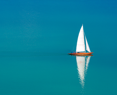 The journey -sailboat